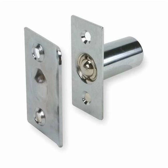 Grab Catch, Pull-to-Open, Ball, Catch/Latch Width: 3/4" 1VZX5