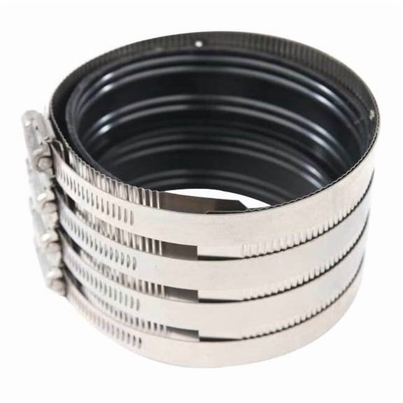 Manufacturer Varies Heavy-Duty Clamp Coupling, SS, 6 in HDC600