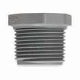 thumbnail image 1 of PVC Hex Head Plug, MNPT, 2-1/2 in Pipe Size 850-025, 1 of 1