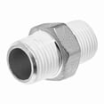 thumbnail image 1 of Manufacturer Varies Hex Nipple,304 SS,1/4",Male BSPT ZUSA-PF-8383, 1 of 1