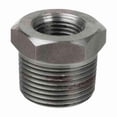 thumbnail image 1 of 304 Stainless Steel Hex Reducing Bushing, 3/4 in Male NPT x 1/4 in Female NPT, Class 3000, 1 of 1