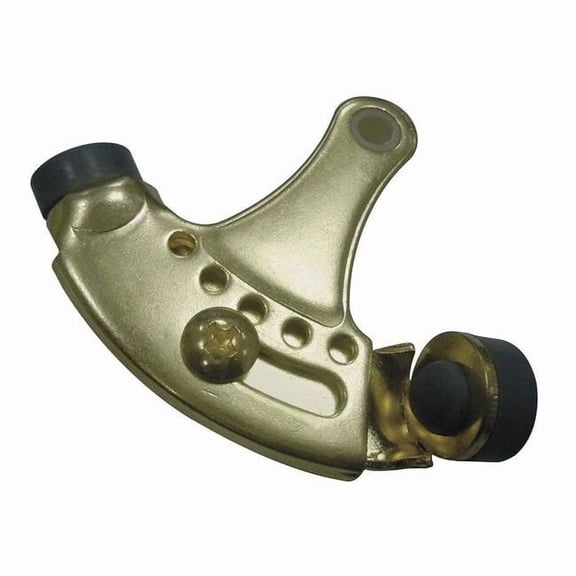Hinge Pin Stop,Steel,Bright Brass 33J805 Pack of 2