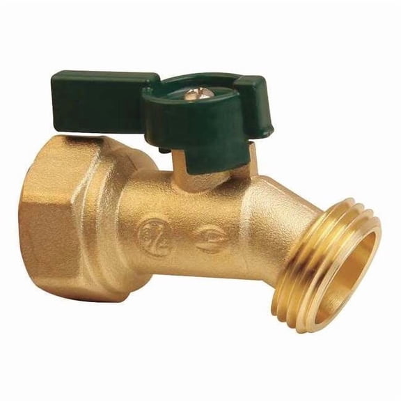 Manufacturer Varies Hose Bibb,Quarter Turn,1/2In, Brass 6PDZ5