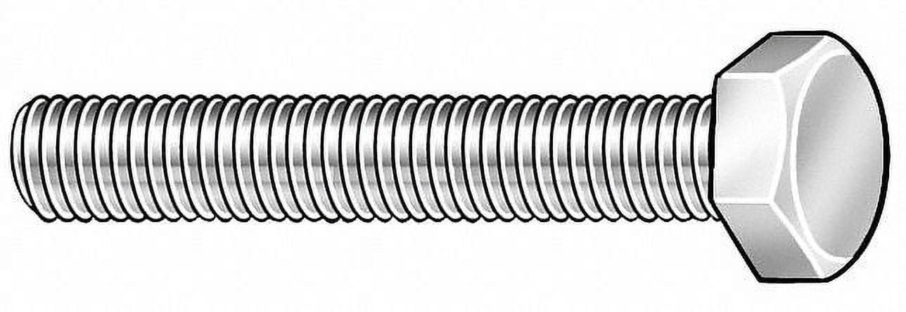 Sim Supply Hex Tap Bolt,3/8"-16,1"Steel,PK1500