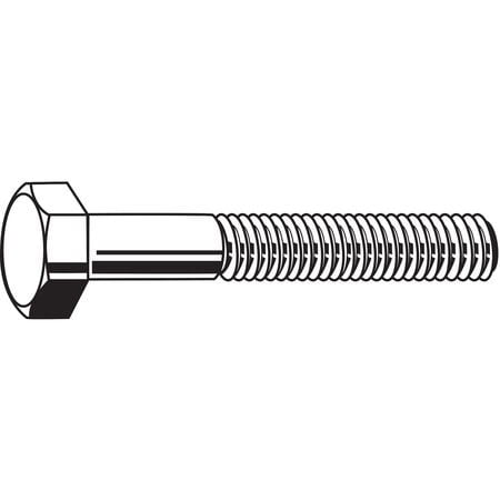 Value Brand Zinc Plated Hex Head Cap Screw, Pack of 5