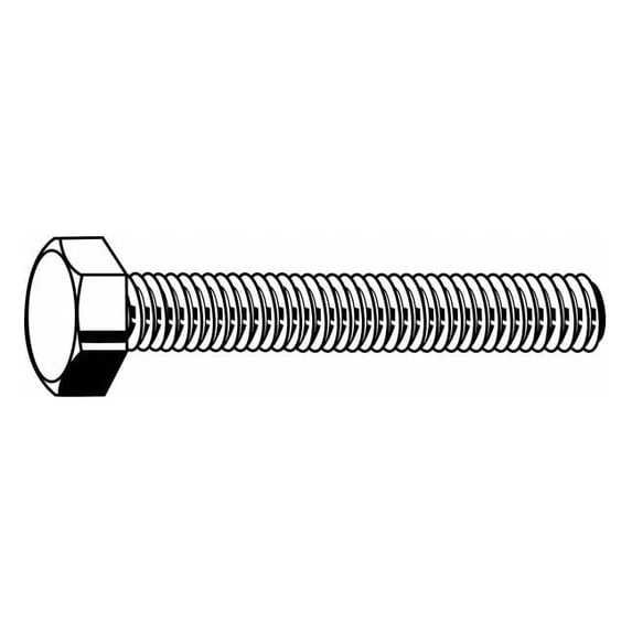 Class 8.8, M14-2.00 Hex Head Cap Screw, Black Oxide Steel, 20 mm L, 50 PK