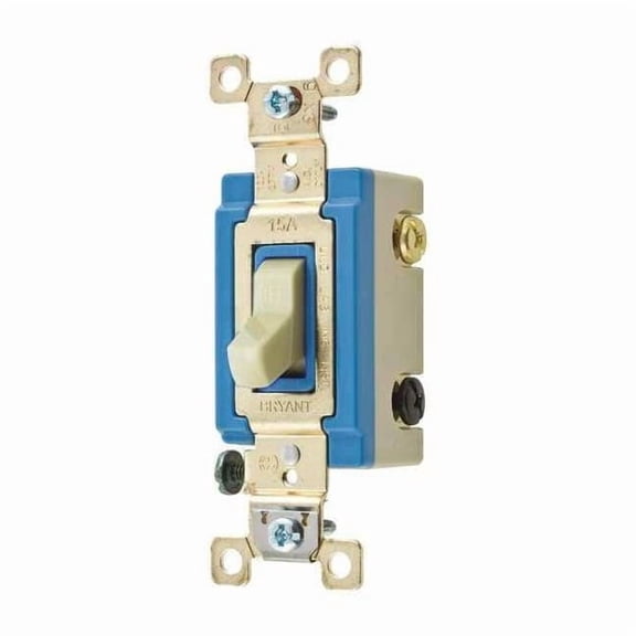 Bryant Illuminated Wall Switch,3-Way Switch 4803GLI