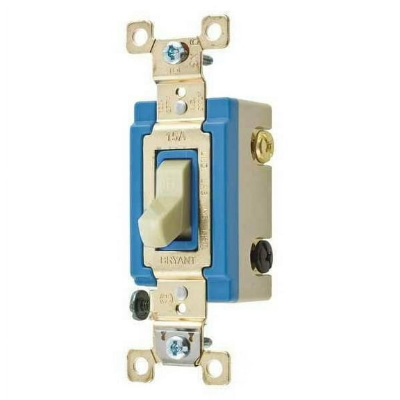 Bryant Illuminated Wall Switch,3-Way Switch 4803GLI