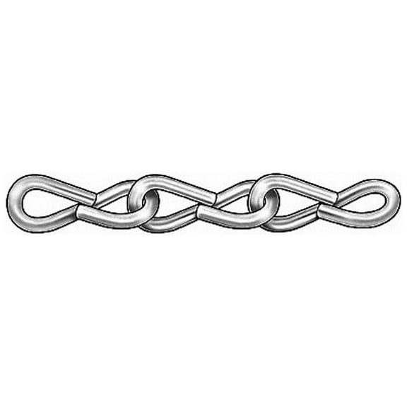 Manufacturer Varies Jack Chain,304 SS,100'L,16 lb 2ZDG9