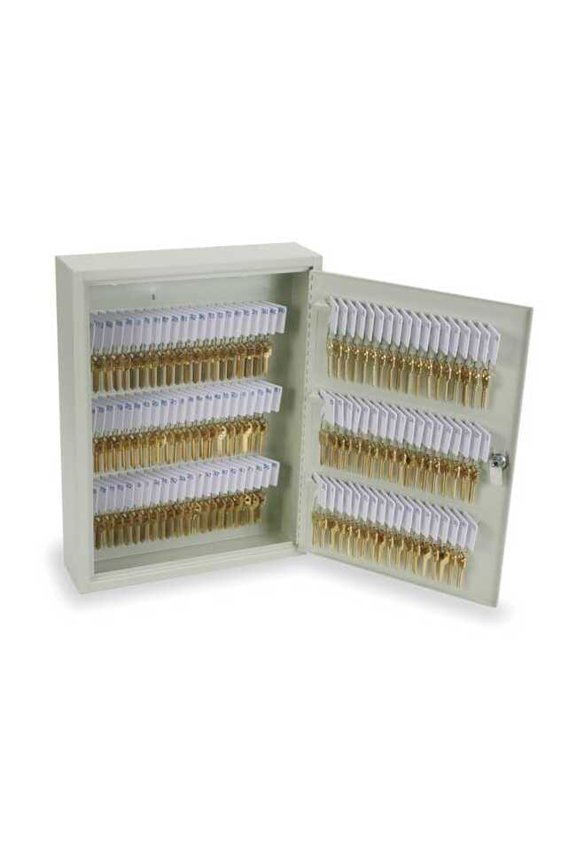 Manufacturer Varies Key Control Cabinet, Steel, Beige, 120 Key Capacity 2NET5