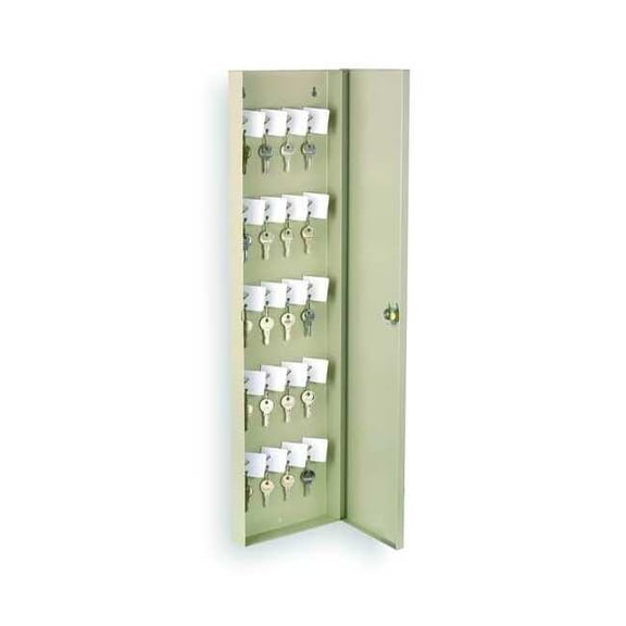 Manufacturer Varies Key Control Cabinet, Steel, Beige, 50 Key Capacity 2NET3