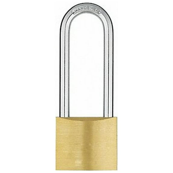 Manufacturer Varies Keyed Padlock,1 1/2 in,Rectangle,Yellow 48JR07