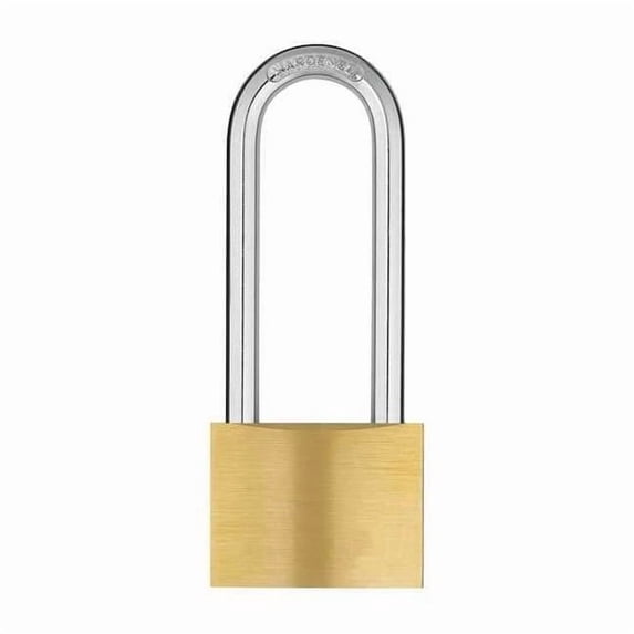 Manufacturer Varies Keyed Padlock,1 in,Rectangle,Yellow 48JR16