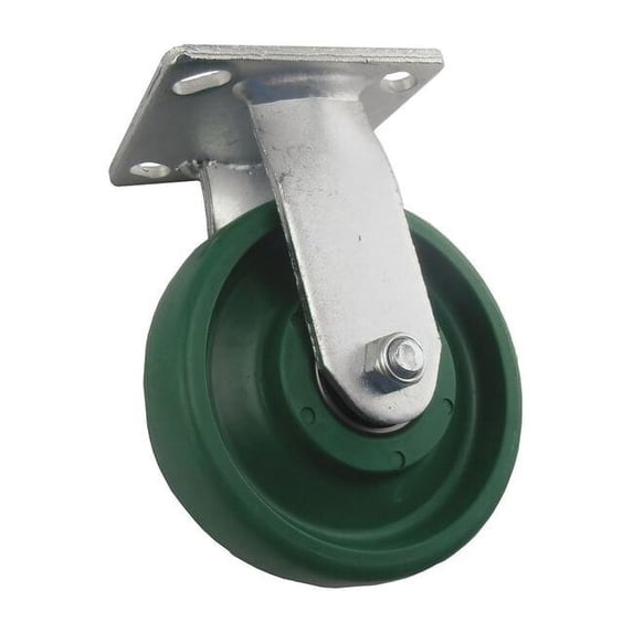 Manufacturer Varies Plate Caster,Rigid,Polyurethane,7 1/2"H 4DE81