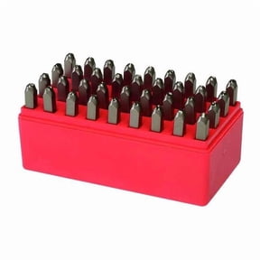 Manufacturer Varies Hand Stamp Kit, Letter/Number Set 2CDY2