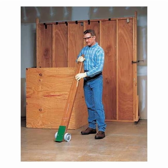 Lever Dolly,Wheeled,84 In,Steel/Oak 3KNA5