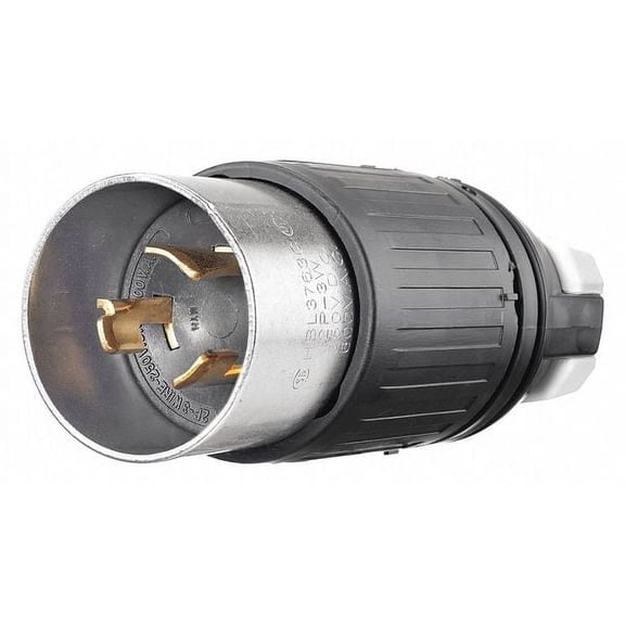 Bryant Locking Plug,2 Poles,250VDC/600VAC,50A 3763