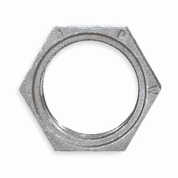 Manufacturer Varies 1/4" FNPT Galvanized Hex Locknut 5P977