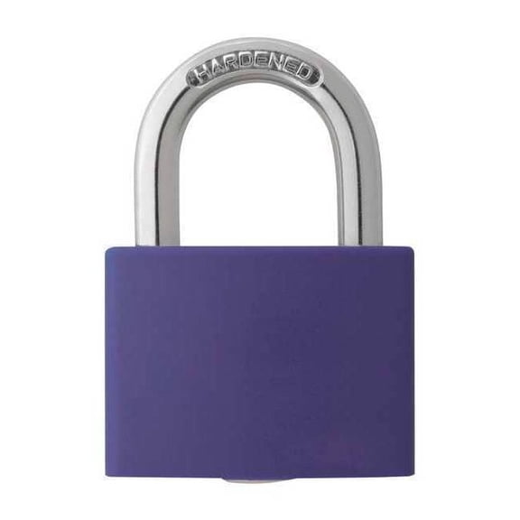 Manufacturer Varies Lockout Padlock,KA,Purple,1-7/16"H 48JR30