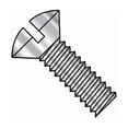 thumbnail image 1 of 1/4"-20 x 1/2 in Slotted Oval Machine Screw, Plain Steel, 1000 PK 1408MSO188, 1 of 1