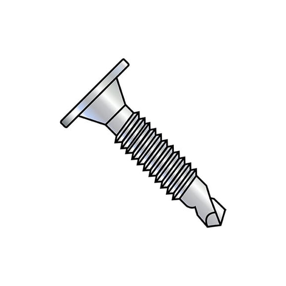 Manufacturer Varies Machine Screws,1/4-20x2 Phl WAF,PK1000 1432KWAFMS