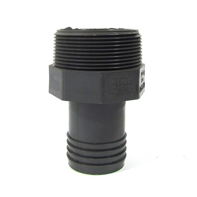 1-1/4" Insert X 1-1/2" MNPT PVC Reducing Male Adapter – Barb Fitting For Plumbing, Pool, Or Irrigation