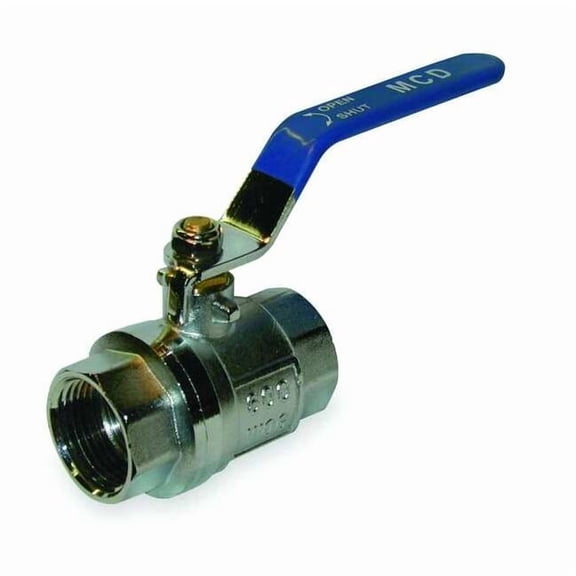 Manufacturer Varies 1/4" FNPT Chrome Brass Ball Valve Inline 107-821-CP