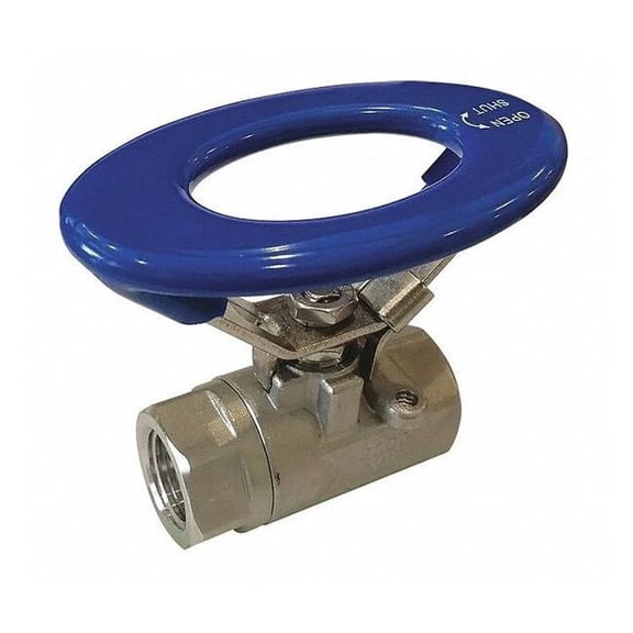 Manufacturer Varies 3/8" FNPT Stainless Steel Ball Valve Inline G-SSO-38V