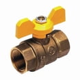 thumbnail image 1 of Manufacturer Varies 1" FNPT Brass Ball Valve Inline 1WMH2, 1 of 1