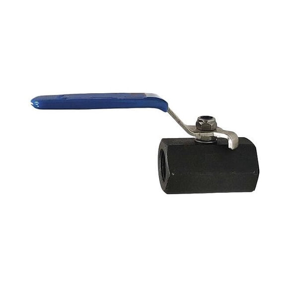 Manufacturer Varies 1-1/4" FNPT Carbon Steel Ball Valve Inline 08Q011N05114S4