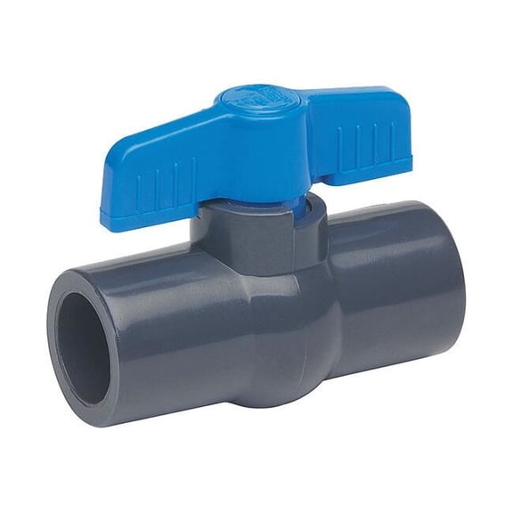 Manufacturer Varies 1/2" Socket PVC Ball Valve Inline 107-633-NPG