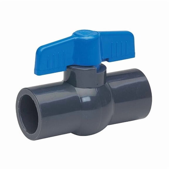 Manufacturer Varies 3/4" Socket PVC Ball Valve Inline 107-634-NPG