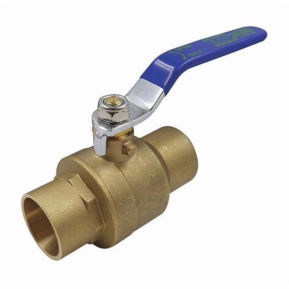 Manufacturer Varies 2" Sweat Brass Ball Valve Inline 1PYP8