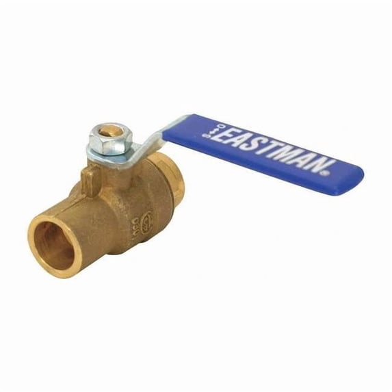 Ball Valve,Inline,Brass Body,1/2" Pipe 20061LF