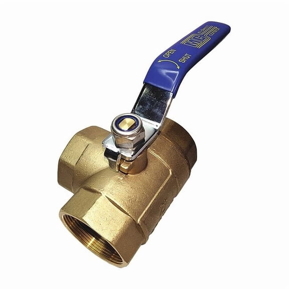 Manufacturer Varies 3/4" FNPT Brass Ball Valve 3-Way 1PZA2
