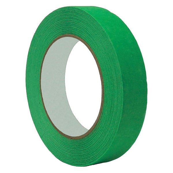 Manufacturer Varies Masking Tape,1 1/2" W,60 yd L,Green TC150-1.5" X 60YD