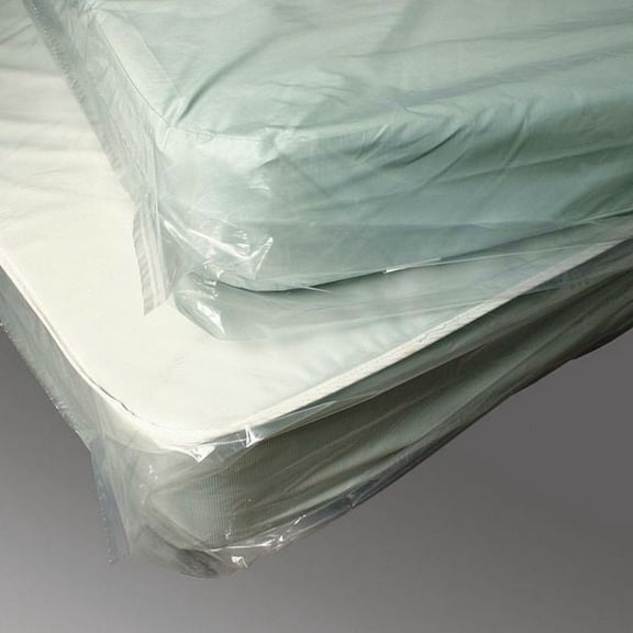 Mattress Bags, 90" x 76", 1.50 mil, Clear, None, 100 PK