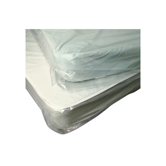 Mattress Bags, 92" x 60", 1.10 mil, Clear, None, 125 PK
