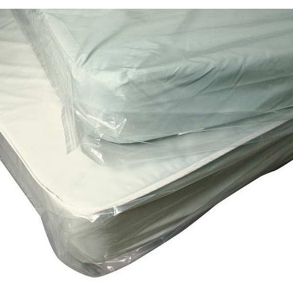 Mattress Bags, 84" x 46", 1.10 mil, Clear, None, 200 PK