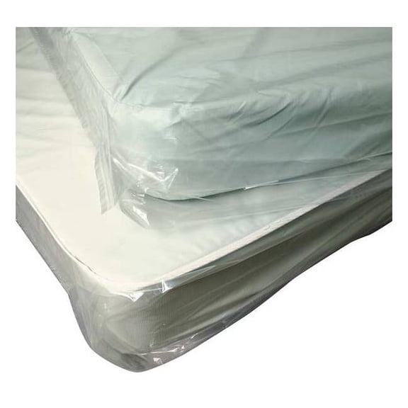 Mattress Bags, 84" x 46", 1.10 mil, Clear, None, 200 PK