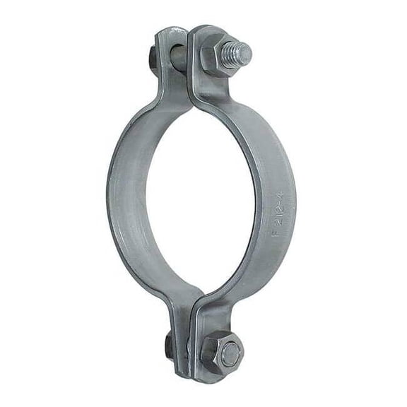 Manufacturer Varies Medium Pipe Clamp,1"W,Galvanized Steel 0500345095