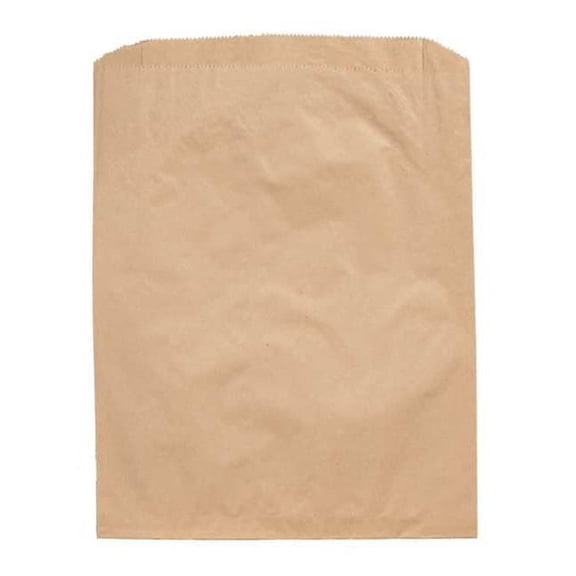 Manufacturer Varies Merchandise Bag Pinched Bottom 12"x3"x18" Brown, Pk500 14934