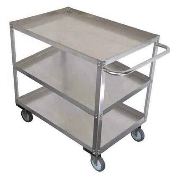 Manufacturer Varies Metal Shelf Cart,1,200 lb,SS 11A455