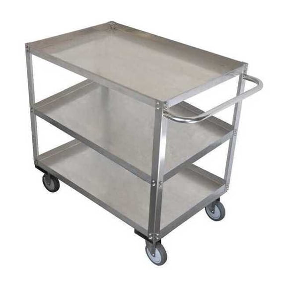 Manufacturer Varies Metal Shelf Cart,1,200 lb,SS 11A455