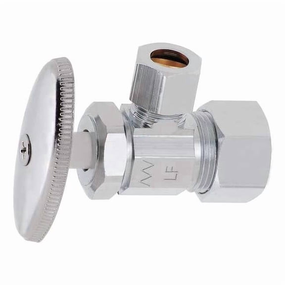 Manufacturer Varies Water Supply Stop,Brass,Multi-Turn,5/8" 29-1019LF