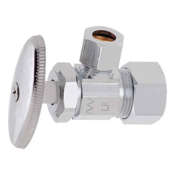 Manufacturer Varies Water Supply Stop,Brass,Multi-Turn,5/8" 29-1019LF