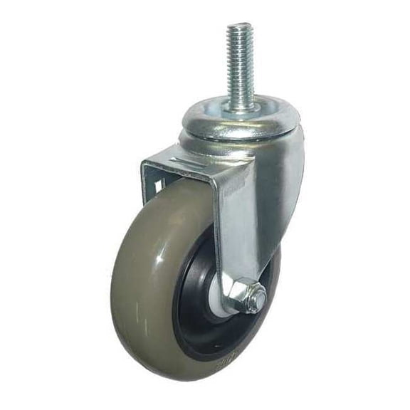 Manufacturer Varies Stem Caster,4"dia,Polyurethane,275lb 20TM24