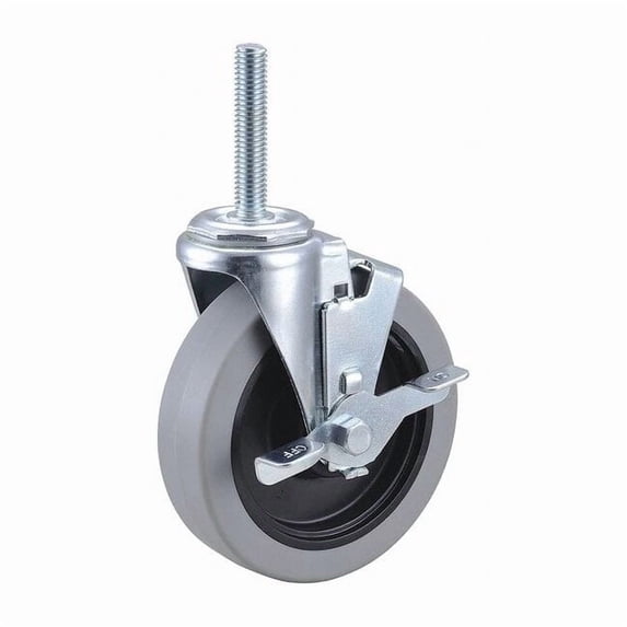 Manufacturer Varies Swivel Stem Caster w/Brake,5 in,350 lb. 32J984