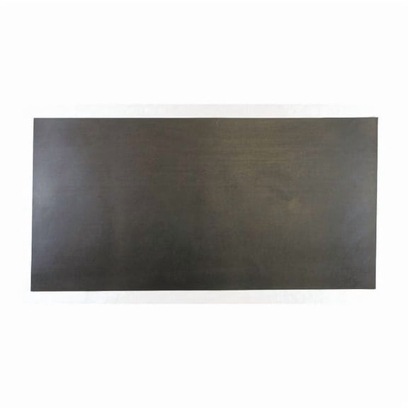 1/8" Comm. Grade Neoprene Rubber Sheet, 12"x24", Black, 50A