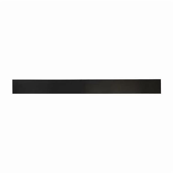 1/8" Comm. Grade Neoprene Rubber Strip, 2"x36", Black, 60A